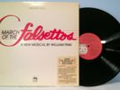 MARCH OF THE FALSETTOS OST '81 DRG RARE NYC cast William Finn w/booklet BEAUTY