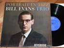 Bill Evans Trio Portrait In Jazz VG+ Mono DG Riverside lp Scott La Faro