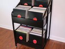 LPBIN3 LP Storage Cabinet / Bin Style Vinyl Record Storage Cabinet