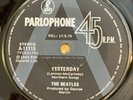 BEATLES PROMO AUSTRALIA ORIGINAL YESTERDAY 1965 PARLOPHONE NOT FOR SALE EX