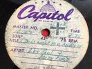 LES PAUL MARY FORD. 45 ACETATE Master. CAPITOL 1957. Strollin’ Blues. I Don’t W
