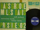 MILES DAVIS BAGS GROOVE TOP RANK RANK-5012 JAPAN FLIPBACK COVER VINYL LP