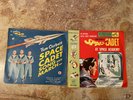 2 Tom Corbet  Space Cadet 45 RPM Records with Original Packaging