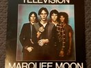 TELEVISION-MARQUEE MOON-Original 1977 EXC Vinyl LP-ART RoCK NEW WAVE POST-PUNK