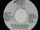 Modern Soul Boogie 45 CHARLES WILSON You Cut My Love Supply ALLEYCAT VG+ HEAR
