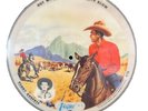 Vogue Picture Record Disc R736 Western Cowboy Cowgirl Horse The Down Homers NICE