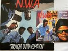 NWA Straight Outta Compton Original Vinyls + 100 Miles And Runnin 9inch Single