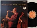 JOHN COLTRANE Meditations IMPULSE STEREO LP og spiritual jazz pharoah sanders