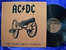 AC/DC For Those About To Rock' LP