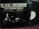 THE VELVET UNDERGROUND LIVE AT THE BOSTON TEA PARTY LP VELVET 1 VG+ LOU REED