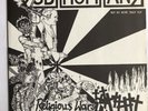 Subhumans Religious Wars EP 7 Inch Vinyl 45  Orig 1982  Release Exc
