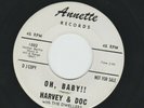 ROCKABILLY bw INSTRO - HARVEY & DOC - OH , BABY    - HEAR -1964 PROMO ANNETTE