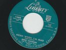 ROCKABILLY - EDDIE COCHRAN - MEAN WHEN IM MAD  /  ONE KISS - HEAR -1957 LIBERTY