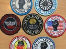 7 x 70s/80s Northern Soul Cloth Patches / Badges 7 x Original 70s/80s Northern S