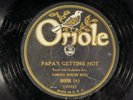 78 RPM - Famous Hokum Boys (2 guitars), Oriole 8008 (unlisted take) V Blues