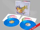STEREOPHONICS - OOCHYA  BLUE DOUBLE LP VINYL RECORD SIGNED AUTOGRAPHED ART CARD