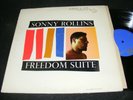 SONNY ROLLINS Freedom Suite RIVERSIDE LP Max Roach Blue TAPE Labels PETTIFORD