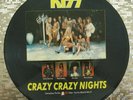 Kiss ‎   Crazy Crazy Nights     UK Import  Picture Disc LP   Vertigo KISSP 712
