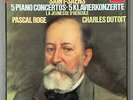 E072 Saint-Saens 5 Piano Concertos Roge Dutoit 3LP DECCA 6.35541 FK Digital St