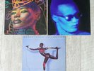 GRACE JONES ×3. Island Life,Warm Leatherette,Inside Story. 4 rare records