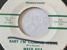 MACK RICE-BABY I'M COMING HOME /MY BABY - WLP ON LU PINE-NM NORTHERN 45-NM