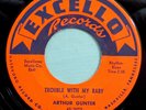 HEAR IT 50's Blues 45 rpm record Arthur Gunter 