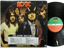 AC/DC Highway to Hell LP Promo Stamp & Timing Strip on Jacket  Kp 294