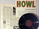 Allen Ginsberg   Howl   Deep Red LP   Promo   1959   Fantasy Records   Rare
