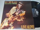 Stevie Ray Vaughan lp Live Alive double trouble Texas blues GOAT 2 record EX++