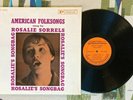 American Folksongs Sung by Rosalie Sorrels LP Rosalie's Songbag 1961 VG+/VG++