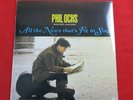 Phil Ochs All The News That's Fit To Sing (Vinyl, New & Sealed) LP