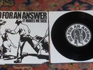 NO FOR AN ANSWER - IT MAKES ME SICK - 300 PRESSED - TKO RECORDS - HTF - LOOK