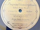 1932 RCA VICTOR PROGRAM TRANSCRIPTION 33-1/3 NAT SHILKRET Salon Suite #1 Vilia