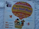 WALT DISNEY ITS A SMALL WORLD Record and Book 1968 7