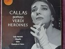 Callas Portrays Verdi Heroines LP Columbia SAX 2293 1st Press blue& silver