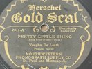 78 JAZZ - Vaughn De Leath : Pretty Little Thing - Herschel Gold Seal 2011 V++/V+