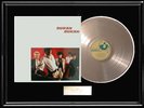 DURAN DURAN DEBUT LP WHITE GOLD SILVER PLATINUM TONE RECORD ALBUM RARE NON RIAA