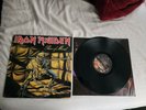 Iron Maiden - Piece Of Mind LP Vinyl 1983 1st Press Winchester pressing Nm