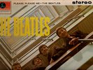 THE BEATLES - PLEASE PLEASE ME.FRENCH LP / UK SLEEVE.2 EMI BOXED LOGO'S.VG/VG+