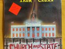 IRON CROSS *Church & State* OG SEALED Turmoil Thrash 80s Metal LP Record Vinyl