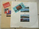 DEPECHE MODE MUSIC FOR  MASSES FRENCH LP PROMO STICKER + BONUS (TICKET CONCERT)T