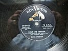 Elvis Presley-Love me Tender/Anyway You Want Me-RCA 20-6643 78 RPM VG++