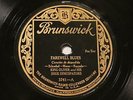 JAZZ KING OLIVER DIXIE SYNCOPATORS Farewell Blues / Sobbin' Blues BRUNSWICK 3741