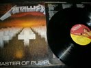 Metallica Master Of Puppets Vinyl Album with Picture Inner 1986 MFN 60