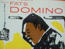 ROCK AND ROLLIN' WITH FATS DOMINO LP 9004 Ed1 Mono Maroon & Silver in Excellent+