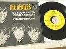 The Beatles - Do You Want to Know a Secret?/Thank You Girl 45 yellow w/sleeve