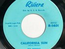 The Rivieras 45 California Sun 1964 Garage Rock Surf 7