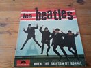EP LES BEATLES WHEN THE SAINTS  BONNIE POLYDOR FRENCH PRESS 21914 TONY SHERIDAN