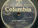 SCARCE OLD-TIME COUNTRY 78 Roane County Ramblers (Columbia 15398-D)