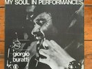 Giorgio Buratti - My Soul In Performances Bentler BE/JZ 4040 Vinyl LP Italy 1st